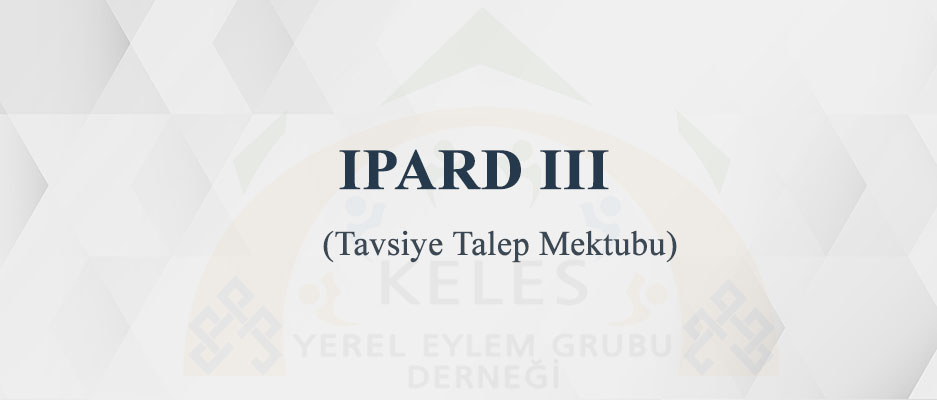 Tavsiye Talep Mektubu EK-1